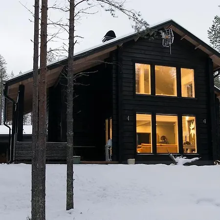 Villa Log-house At Resort. Pyhätunturi