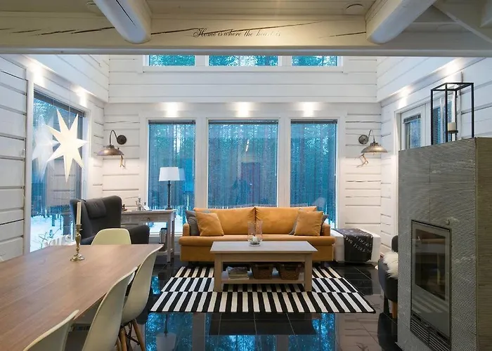 Villa Log-house At Resort.