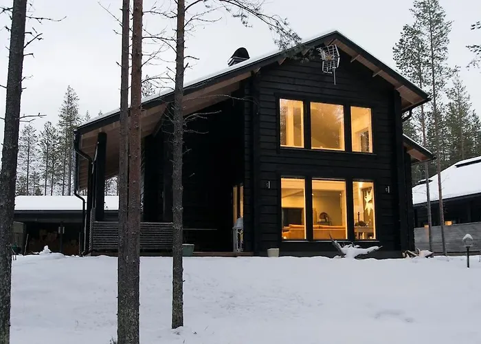 فيلة Log-house At Resort. Pyhätunturi